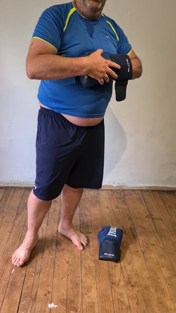 Punchbagplz: Silver Stepdaddy Boxer - POV studiová pozvánka se pokazila