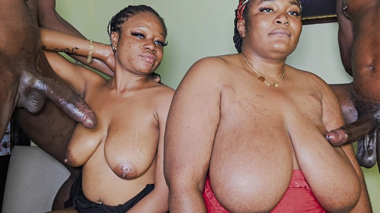 Bulocks: Holky obě ošukané do pusy 2 velkými ptáky