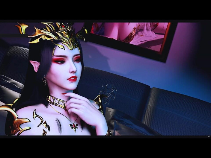 Soiyu Hentai: Dewi Realm Pixel: Lengkung Tidak Dirantai - Hentai Animasi 3D