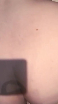 Spreading Ass and Cumming Hard on Dildo
