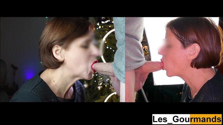 Les Gourmands: 4K - MILF s rtěnkou v detailním dvojitém zobrazení dává nádherné...