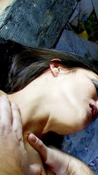 Skinny Latina teen Nikita banged by step dad on vacation