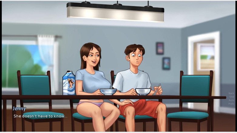 XXX Games Bunk: Summertime Saga - Gameplay - Roleplay - Jenny Sex Scenes in Bedroom and...