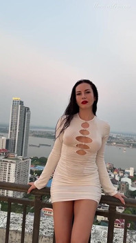 Berkelip pepek di luar, kencing di dalam kaca, ludah, ahegao, pancutan palsu pada tetek saya & badan