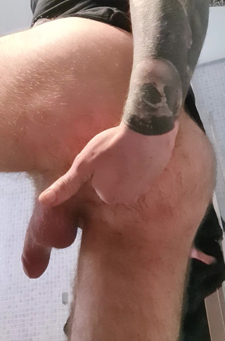 00noir: Mein behaartes loch mit dildo