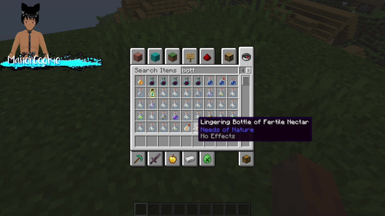 Manor Cookie: Minecraft mod nhu cầu của thiên nhiên - Steve và Alex...