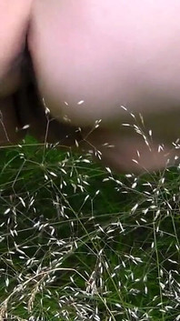 Jen Is Peeing on a Field