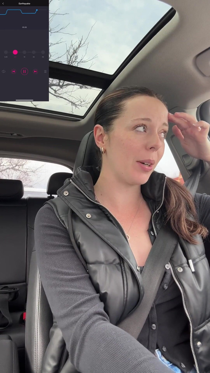 Nadia Foxx: Cea mai lungă experiență a mea drive thru vreodată?? Orgasme...