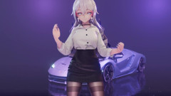 MikuMotion: Ursäkta mig; Genshin inverkan; Bronya; Kontorsdame uniform; Penna kjol; Grenlösa...