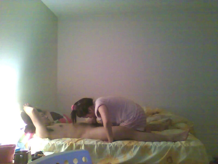 SquishMallow3328: Submissive Chinese Slut Sucks My Dick and Swallows My Cum