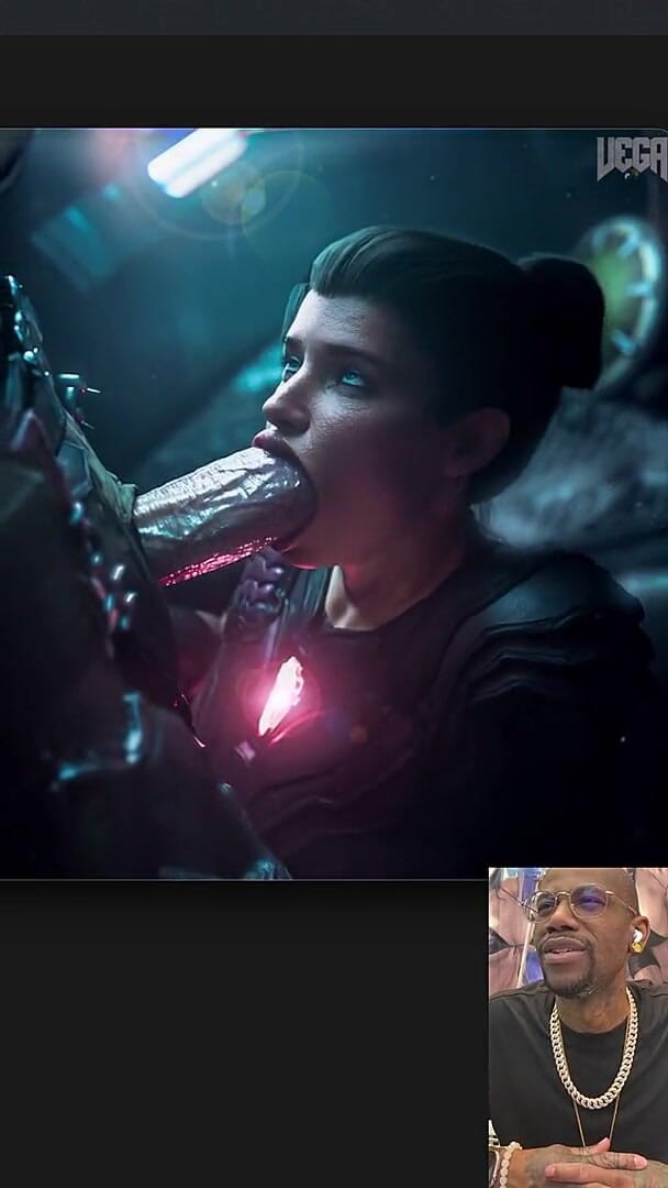 The Doom Slayer Getting His Cock Deepthroated by a Slut (Good news media)