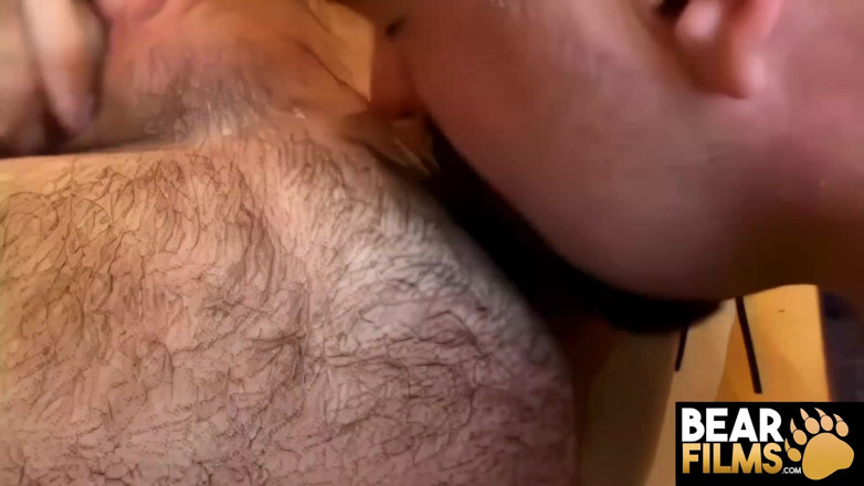 Bear Films: Bearfilms Bear Ted Baer Splits Hairy Ray Stones Asshole From...