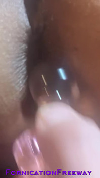 Pulling Her Butt Plug Out - Fornicationfreeway