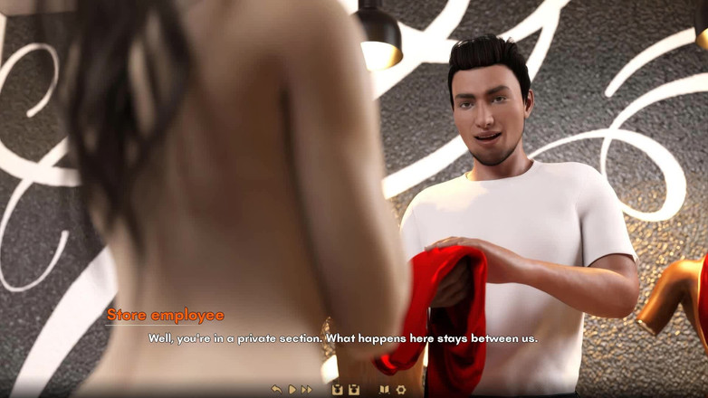 Dirty GamesXxX: Darker.the giyim mağazasında evli kadının lezbiyen ahlaksızlığı - bölüm 12,13
