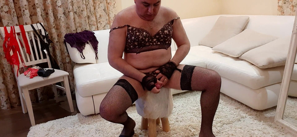 Dantist crossdresser: Meine süße clitty, teil # 4