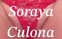 Soraya Culona: Bystiga MILF styvmamma smeker sig själv i sängen