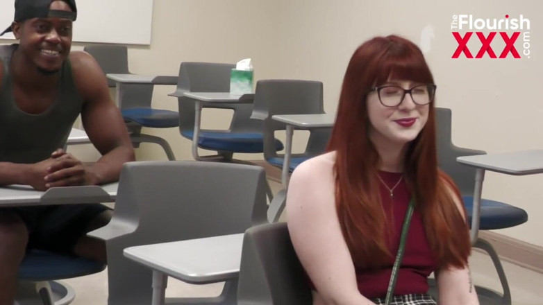 The Flourish XXX: Flourish univ dorm life - Hannah Grace threesome
