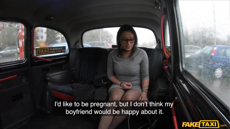 Fake Taxi: Fake Taxi - Nerdy Babe Klaudia Diamond in Fishnets Cheats on...