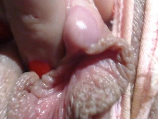 Cuteblonde666: Prim-plan extrem pe clitorisul meu