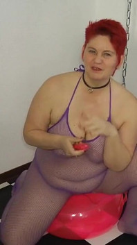 Annadevot - Short Ride on Dildo Pillow Video