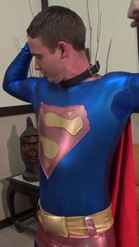 Superboy gets collared