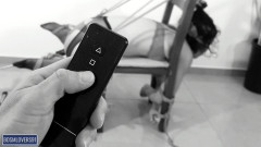 Bdsmlovers91: Správný způsob, jak sedět na židli: svázaný, ohnutý a prosící o...