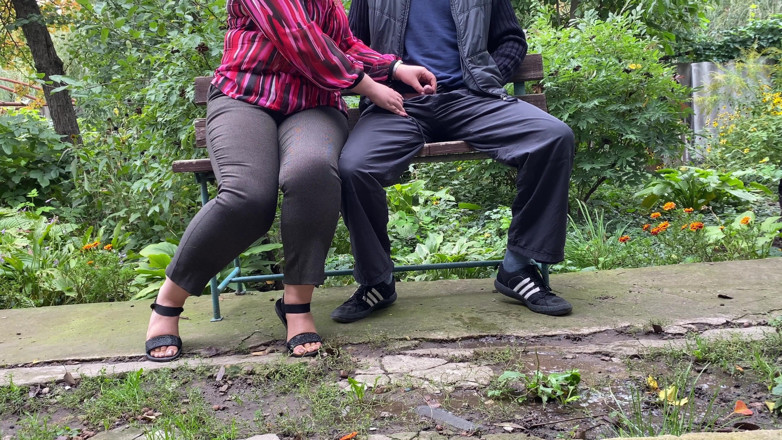 OurFetishLife: MILF loves street pissing fetish