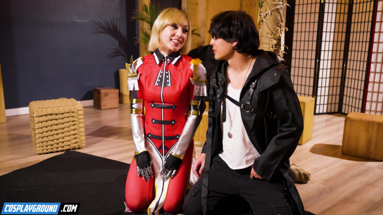 Cosplayground: Lily labeau si cewek dengan kostum cosplay lagi asik ngentot...