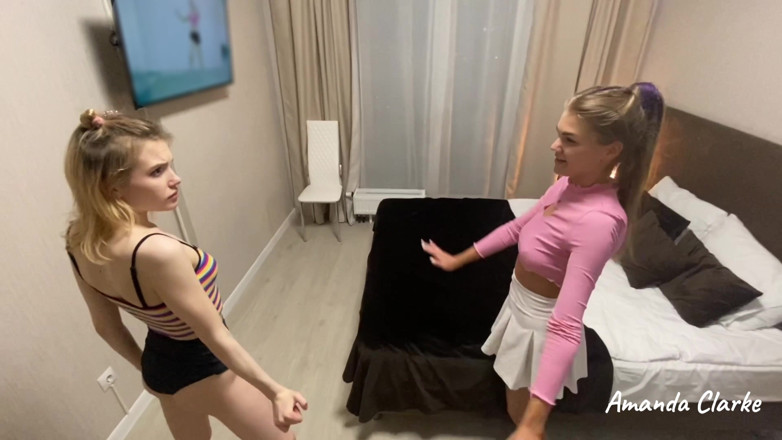 Amanda_Clarke: Licked Milka After Aerobics