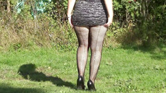 RedRoseRus: Mini šaty a punčocháče