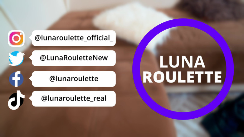 Luna Roulette: Külotlu çoraplı ateşli üvey anne üvey oğlunu sikiyor