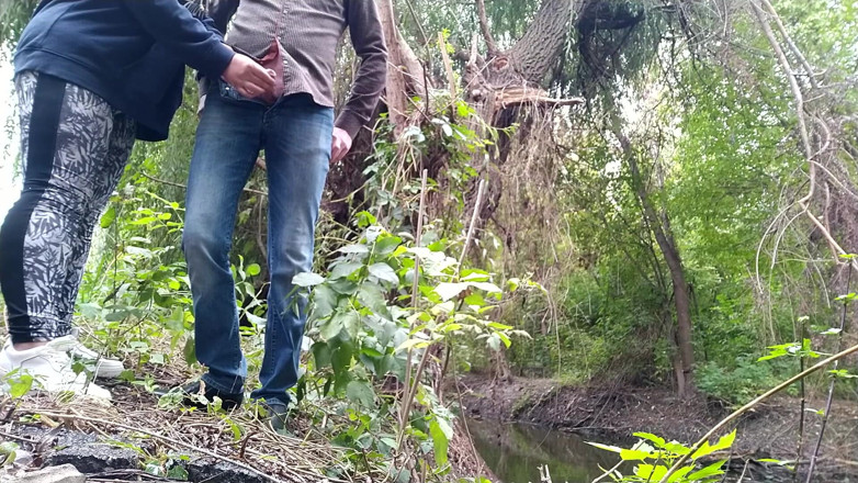 OurFetishLife: MILF stepmom takes care of stepson in nature
