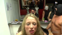 Ela and Julia Cum Swap Creampie Gangbang