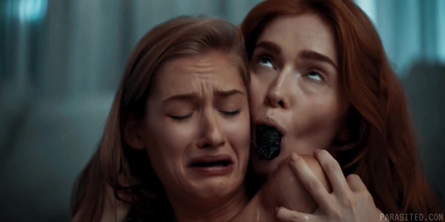 Parasited: Parazitli - jia lissa oyuncu arkadaşı Tiffany Tatum'un beynini sikiyor