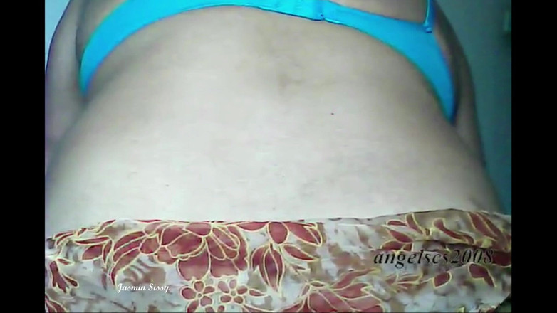 angelscs2008: Jasmin Desi Crossdresser Tgirl berkelip dalam saree lutsinar & coli seksi