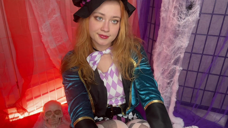 Sheryl X Sinclair: POV hloupý otrok musí lízat boty Mad Hatter se slinou