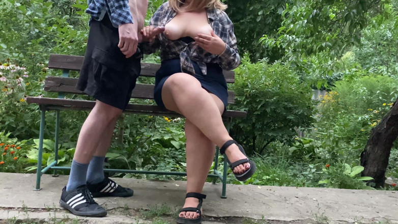 OurFetishLife: Stepmom MILF lets me cum on her tits