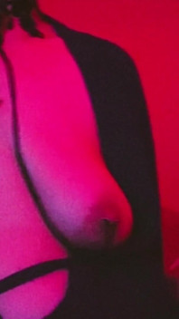 Sexy Pierced MILF Chained to Her Collar by Her Nipples