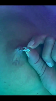 Masturbate and Nipples Play in Sunbathing Area Studio