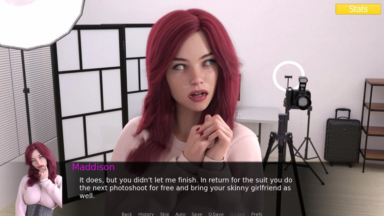 3D Cartoon Porn: Erotica 12 - Ședința foto a lui Ren cu Madison și Fata Misterioasă trimite...