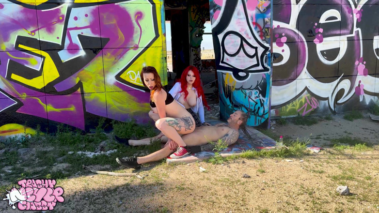 Taylor Nicole: Outdoor Redhead Fuck