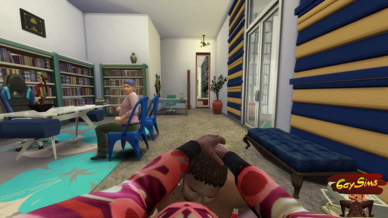 Dirty gay Sims: First a Step-son, but Now a Sissy Girl