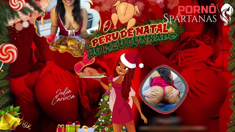 Julia Carioca: 義理の兄がクリスマスディナーの準備を手伝ってくれた