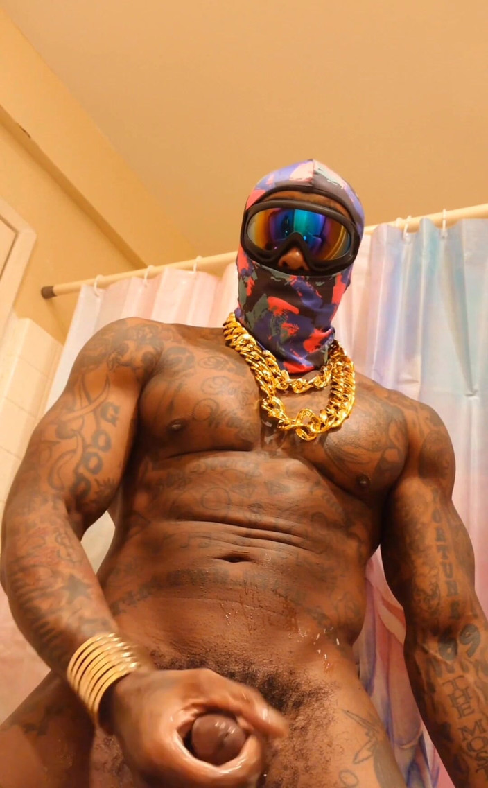 Hallelujah Johnson: 22: a spermasprut samlingsvideo regelbunden hastighet och slow motion