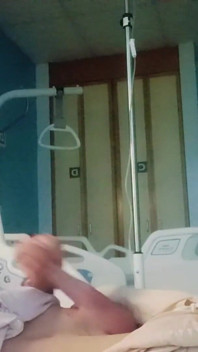Boy in Hospital Opens His Ass Eats Semen