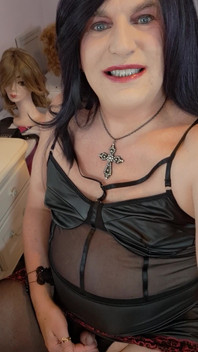 I Am Wearing Crotchless Panties and Need Someone to Lick My Clitoris