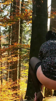 Posing with a Butt Plug Stuck up the Ass