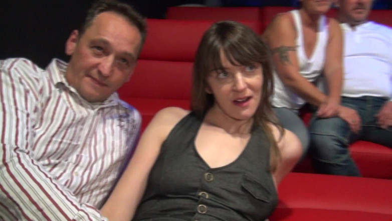 King Of Amateur: Niemieckie pary orgii w kinie porno