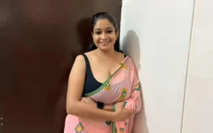 Hot Village Stepmom Showing Big Ass, Boobs Fuck by Stepson in Saree