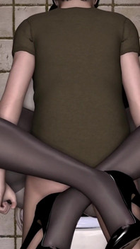 3 boyutlu büyük memeli olgun orta yaşlı seksi kadın banyoda büyük yaraklı yabancıyla aldatıyor